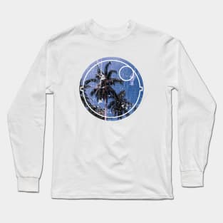 Palm trees and a Blowfish Long Sleeve T-Shirt